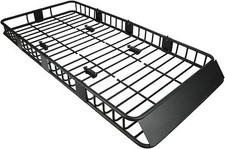 Roof Rack 84 X 39 X 6 Heavy Duty Top Luggage Cargo Carrier Black Universal Roof Rack 84 X 39 X 6 Heavy Duty Top Luggage Cargo Carrier Black Universal