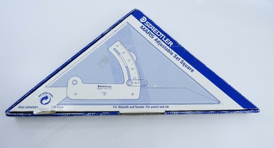 Staedtler Adjustable Set Square Mars 56450 10a1 Germany Ebay