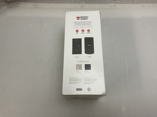Kwikset SmartCode 270 Touchpad Electronic Lock - Matte Black 992700-005 **NEW** - Picture 4 of 4