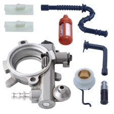 Oil Pump Worm Gear Fuel Filter Kit For Stihl MS340 034 AV MS360 036 Pro Chainsaw
