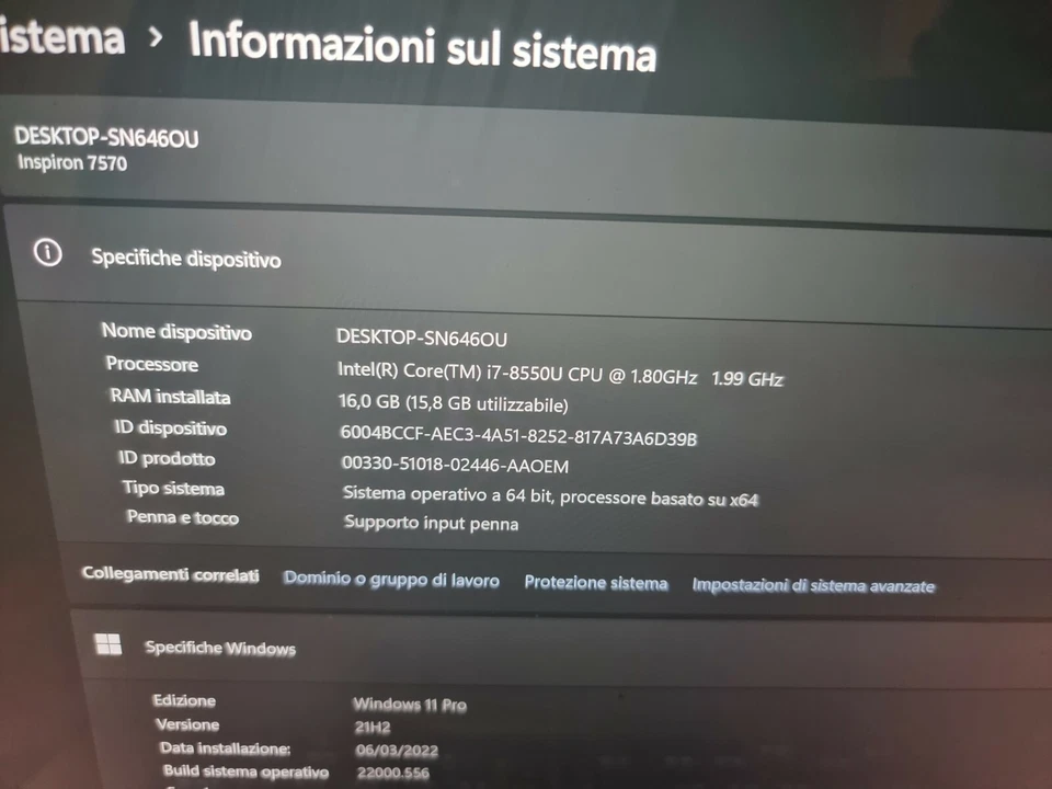 Dell Inspiron 15 7000 - Immagine 3 di 4