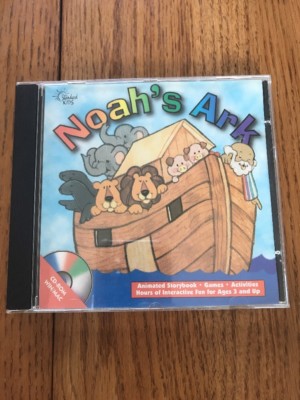 Standard Kids Noah's Ark Animated CD- ROM WIN/MAC Ships N 24h