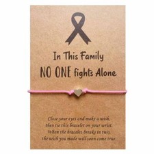 Breast Cancer Gifts for Woman Bracelets Support 1pc
