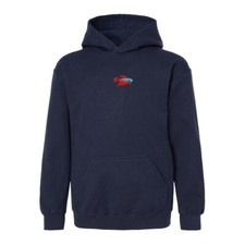 Wildlife betta fish beta fish embroidered pullover sweat hoodie, animal hoodie