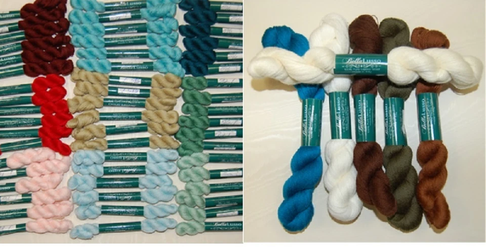 Bella Lusso Crewel Wool - Colors 000-417 - Part 1 of 3 - Image 2 of 4