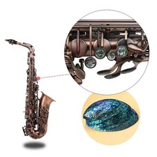 9pcs Colorful Abalone Shell Key Button Inlays For Tenor/ Alto/ Soprano Sax CNAM
