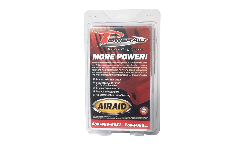 Разделитель корпуса дроссельной заслонки AirAid PowerAid подходит для деталей Chevrolet Blazer 1996-2005 годов выпуска 200580 - Изображение 2 из 4