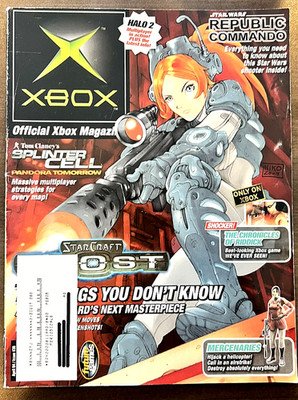 Official Xbox Magazine #30 - Apr 2004 - Starcraft Ghost cover (w/ Disc)