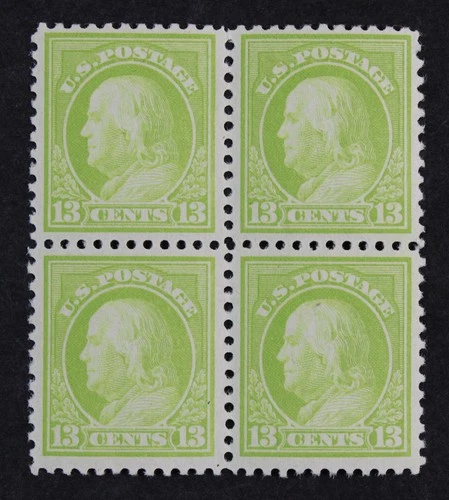 CKStamps: US Stamps Collection Scott#513 Block Mint NH OG
