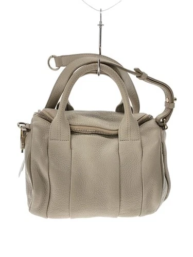 Alexander Wang Shoulder Bag/Leather/Grey/Solid Used