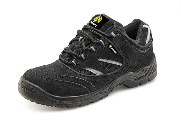 Beeswift Safety Trainer Shoe Black Size 12