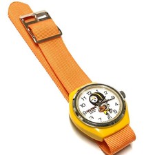 Rare Vintage Working Citizen American Football Hand Wound Wristwatch From Japan