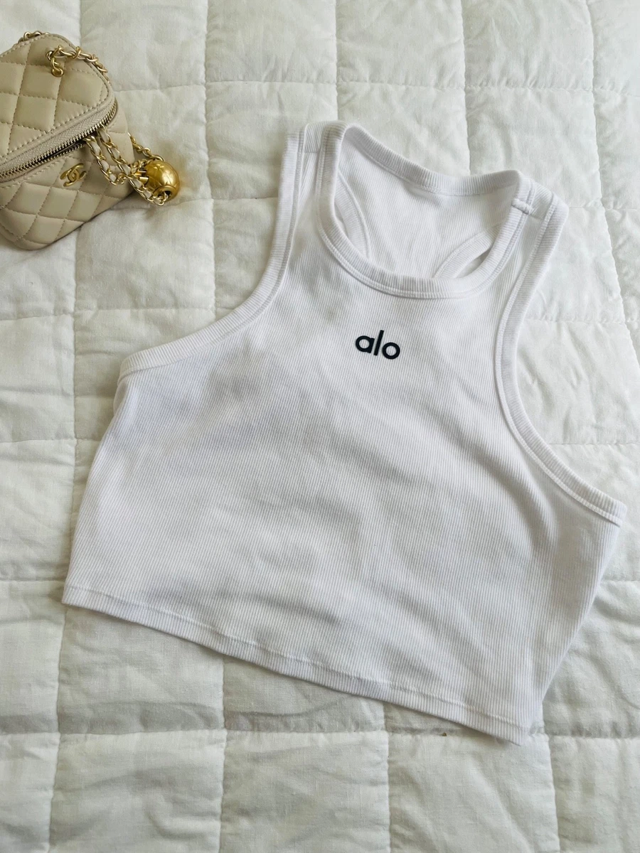 25+ ALO White Regular Activewear Tops for Women for sale | Updated
