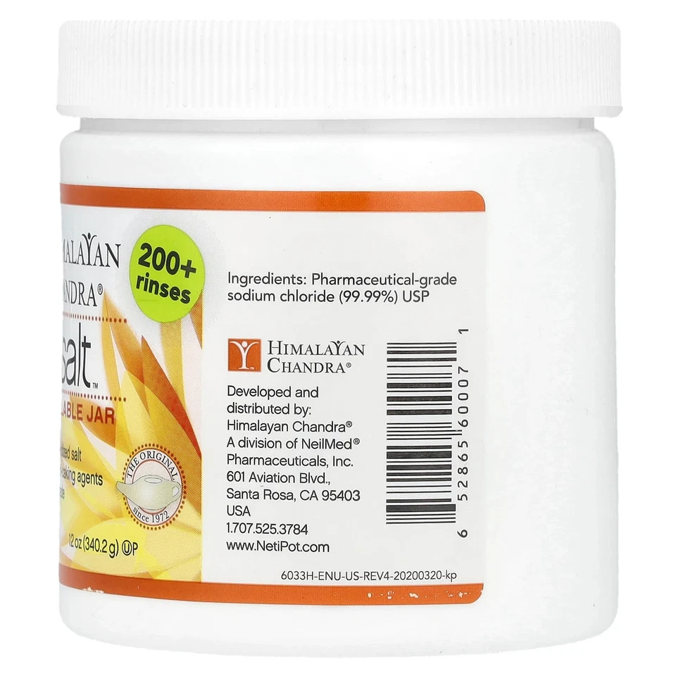 Neti Salt™, tarro recargable ecológico, 12 oz (340,2 g) Foto 2 de 2