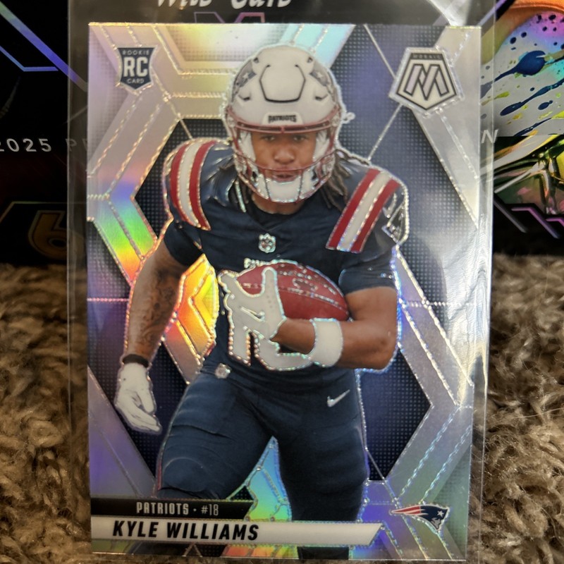 2025 Panini Mosaic Kyle Williams #353 Silver Prizm (RC)