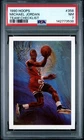 1990-91 NBA Hoops - Art Card Team Checklist Michael Jordan #358 PSA 7 NM Bulls