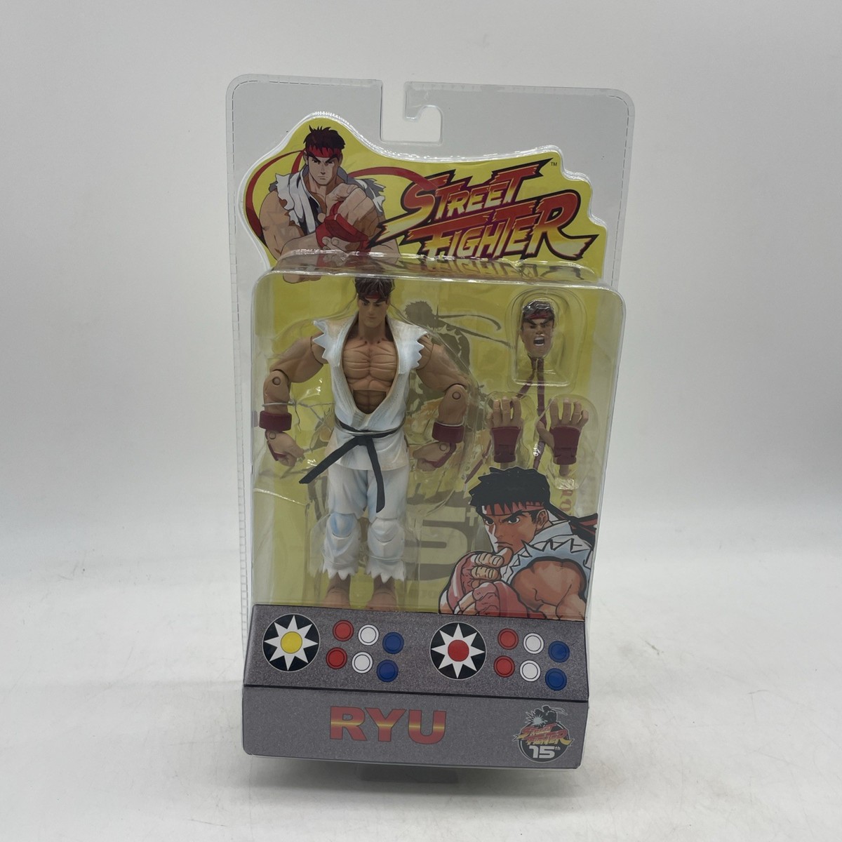 CAPCOM Street Fighter Round 1 - White Gi RYU Action Figure (SOTA