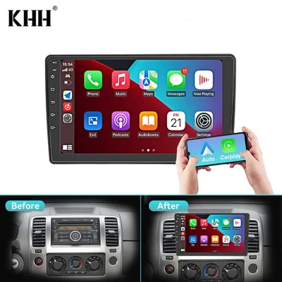 KHH 4+64G Für 2006-2012 Nissan Navara D40 Autoradio Android 13 GPS Apple Carplay BT