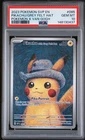2023 POKEMON SVP EN-SV BLACK STAR PROMO #085 PIKACHU WITH GREY FELT HAT PSA 10