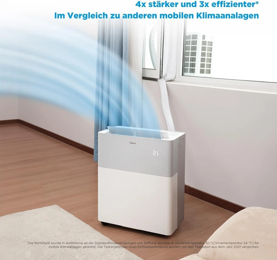 Midea PortaSplit Split-Klimaanlage Klimagerät 12000 BTU 3.5kW Neu READY TO SHIP✅ - Bild 3 von 4
