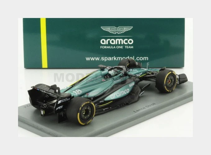 SPARK-MODEL S9530 ASTON MARTIN - F1 AMR24 TEAM ARAMCO COGNIZANT N 18 SAUDI ARABI - Immagine 2 di 2