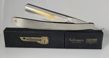 Nice New ~G & F Rostfrei Inox SS~ Straight Razor Solingen  [Shave Ready]