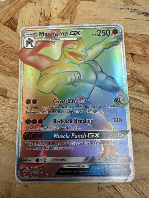 Machamp GX #154 (Burning Shadows (2017))