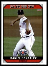 2019 Daniel Gonzalez Choice Minor League Rookie Card RC Salem Red Sox