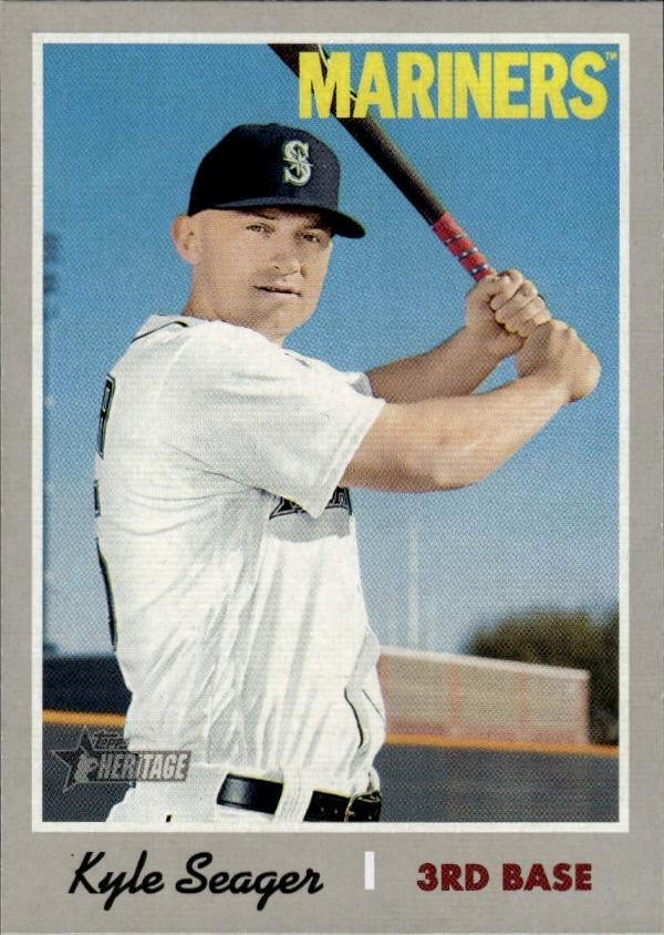 2019 Topps Heritage #271 Kyle Seager - Mariners