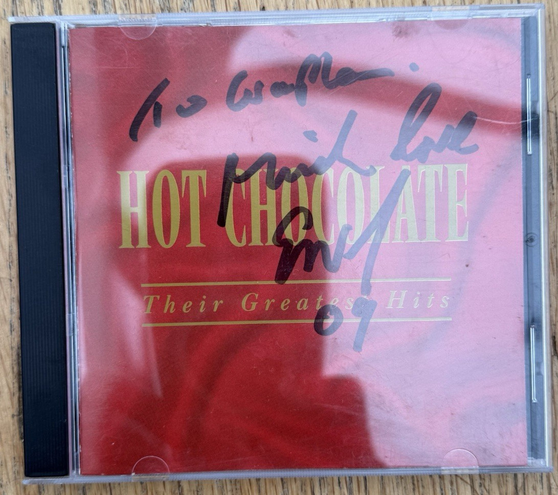 Hot Chocolate - Their Greatest Hits CD Signed Booklet Errol Brown
