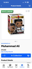 Funko Pop! Vinyl: Muhammad Ali - Muhammad Ali - Funko (Exclusive) #80