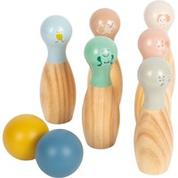 Legler Small Foot Bowling Garden Buddies Geschicklichskeitsspiel Ab 3 Jahre Holz