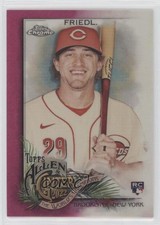 2022 Topps Allen & Ginter Chrome Magenta Refractor 27/199 TJ Friedl #159 0bt4