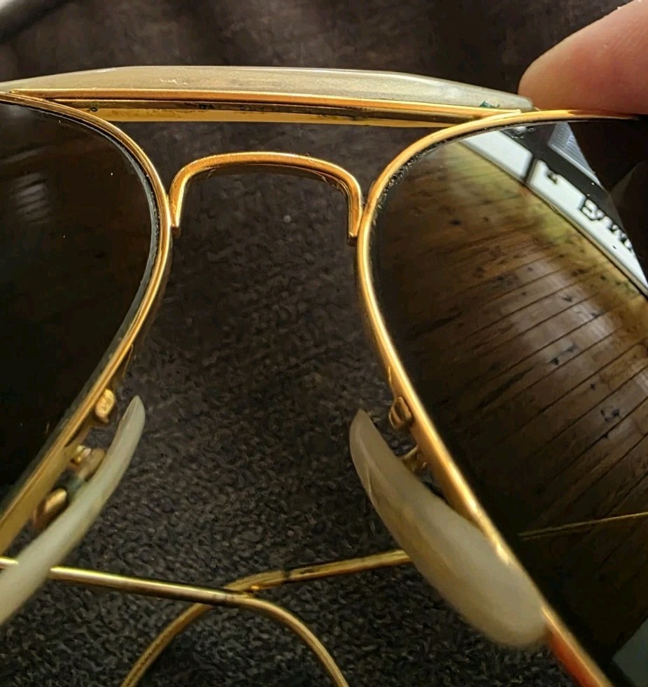Ray-Ban Bausch & Lomb 58014 Aviators Vintage Sunglasses USA | eBay