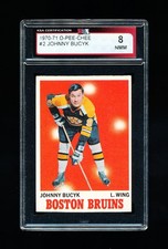 1970 OPC HOCKEY 2 JOHNNY BUCYK KSA 8 NEAR MINT-MINT BRUINS