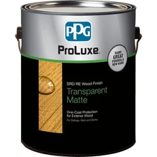 ProLuxe SIK250-009 1gal Dark Oak SRD RE Wood Finish Transparent Matte 275 VOC