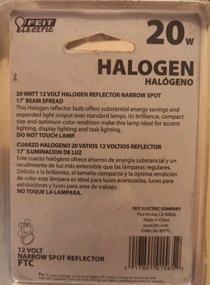 5 Feit Narrow Spot G4 12V MR11 - Image 3 of 3