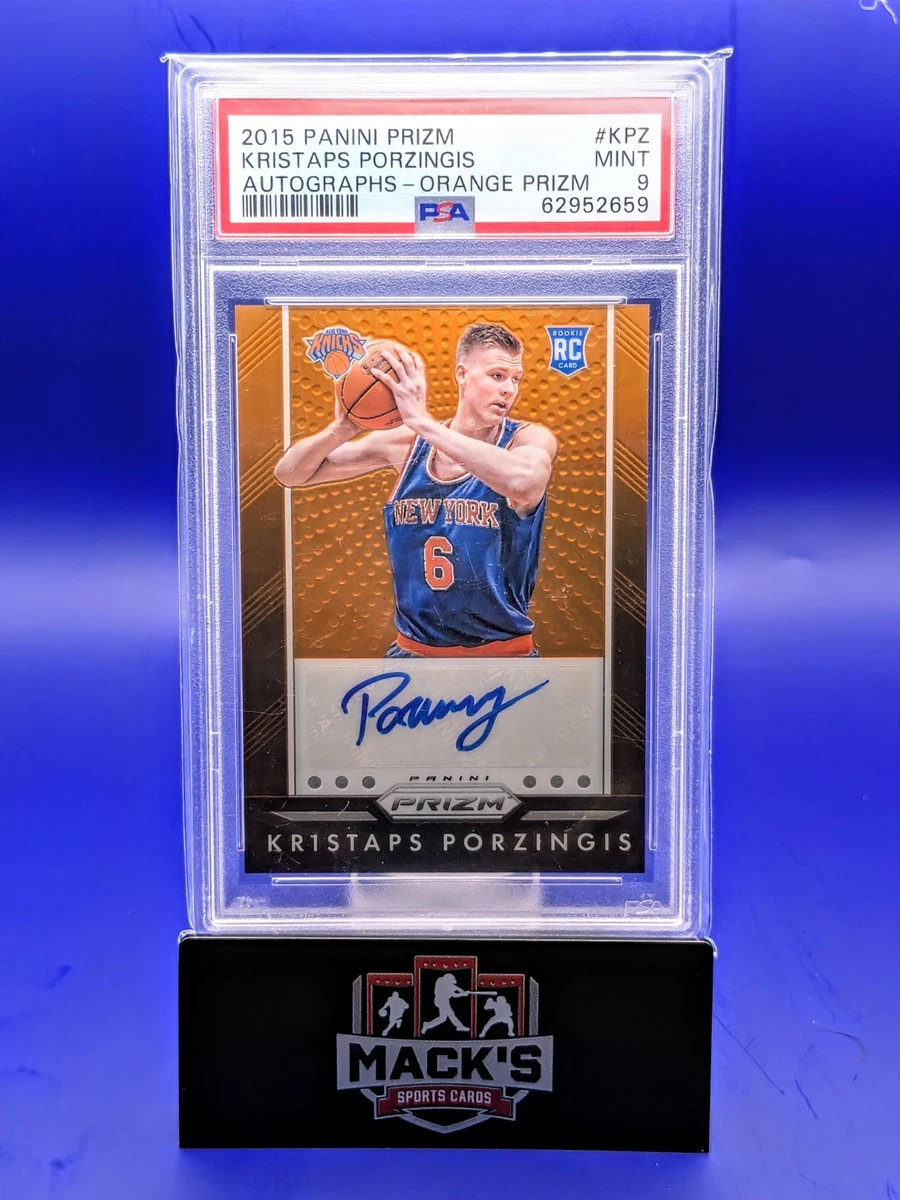 Kristaps Porzingis Serial Numbered Basketball Sports Trading Card