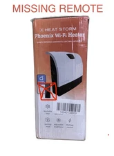 HEAT STORM 1500W Phoenix WiFi Infrared Wall Unit Wi-Fi Smart Heater in White