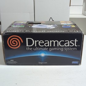 SEGA Dreamcast HKT-3020 Console White w/ Box, 2 Controllers, 4 Games