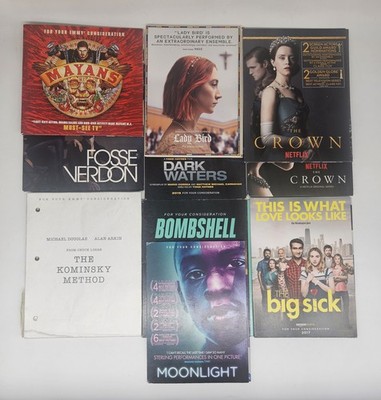 FYC For Your Consideration Award Nominations Movies TV Shows Screener DVD Lot 10