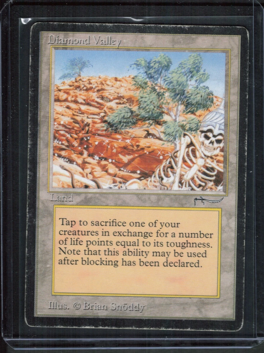 MTG Diamond Valley アラビアンナイト ARN 1枚 マジック Preços baixos em Magic The Gathering Diamond Valley | eBay