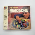 Vintage 1986 Pop O'Matic HEADACHE Game Milton Bradley COMPLETE