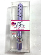 Uplifting Facial Roller Energizes Revives Brightens Skin Purple BY PLUM BEAUTY