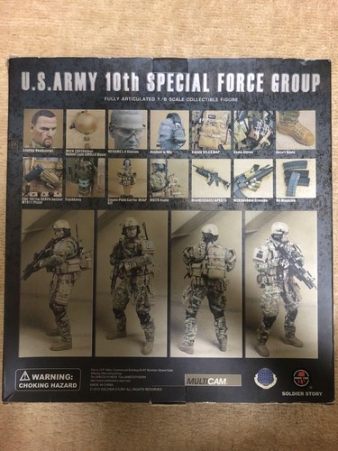 Soldier Story Soldier Equipment Gun Soldier 1/6 Military Figure Collection Used - Picture 12 of 12