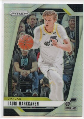 NBA  カードPrizm Lauri Markkanen RC Silver 2017-18 Panini Prizm LAURI MARKKANEN Silver AUTO Autograph