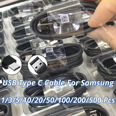 USB Type C Fast Charging Charger Cable Lot For Samsung S22 21 20 10 A53 52 51 50