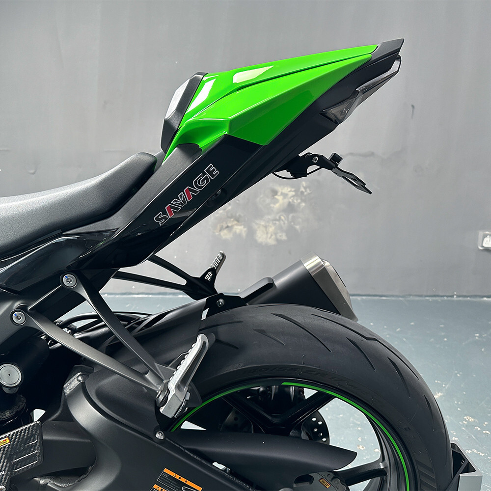 Adjustable Folding Fender License Plate Holder For KAWASAKI NINJA