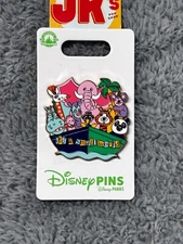 NEW Disney Pin Its A Small World Animals Boat Elephant Tiger Panda Koala Parks