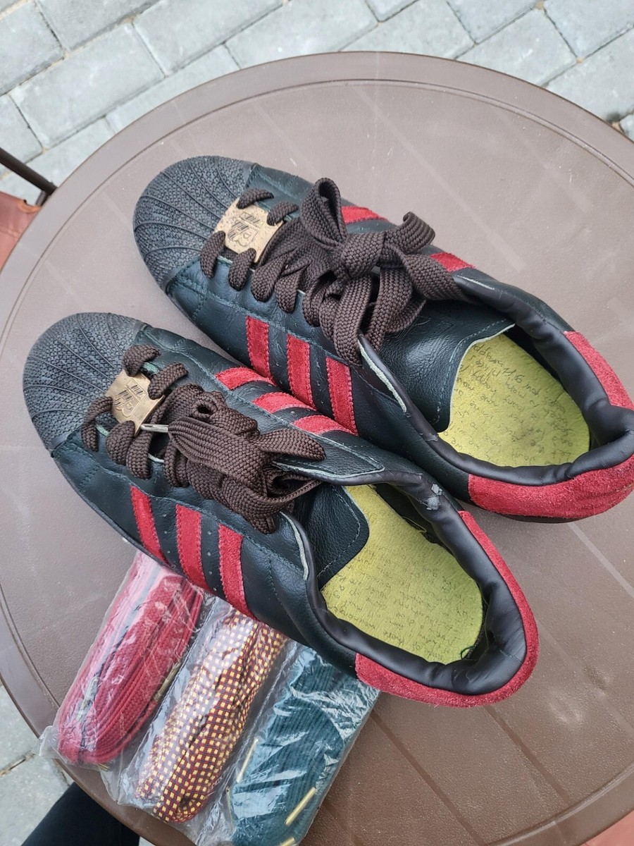 Adidas Ian Brown Superstar Music Rare Collectible Leather Trainers - Size  10.5 | eBay UK
